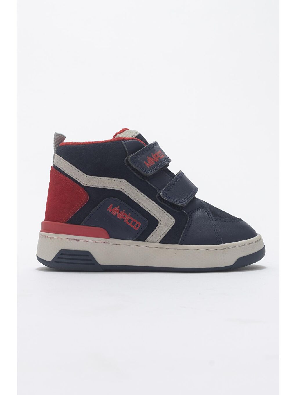 Erkek Çocuk Lacivert Hakiki Deri Anatomik Günlük Bot-3