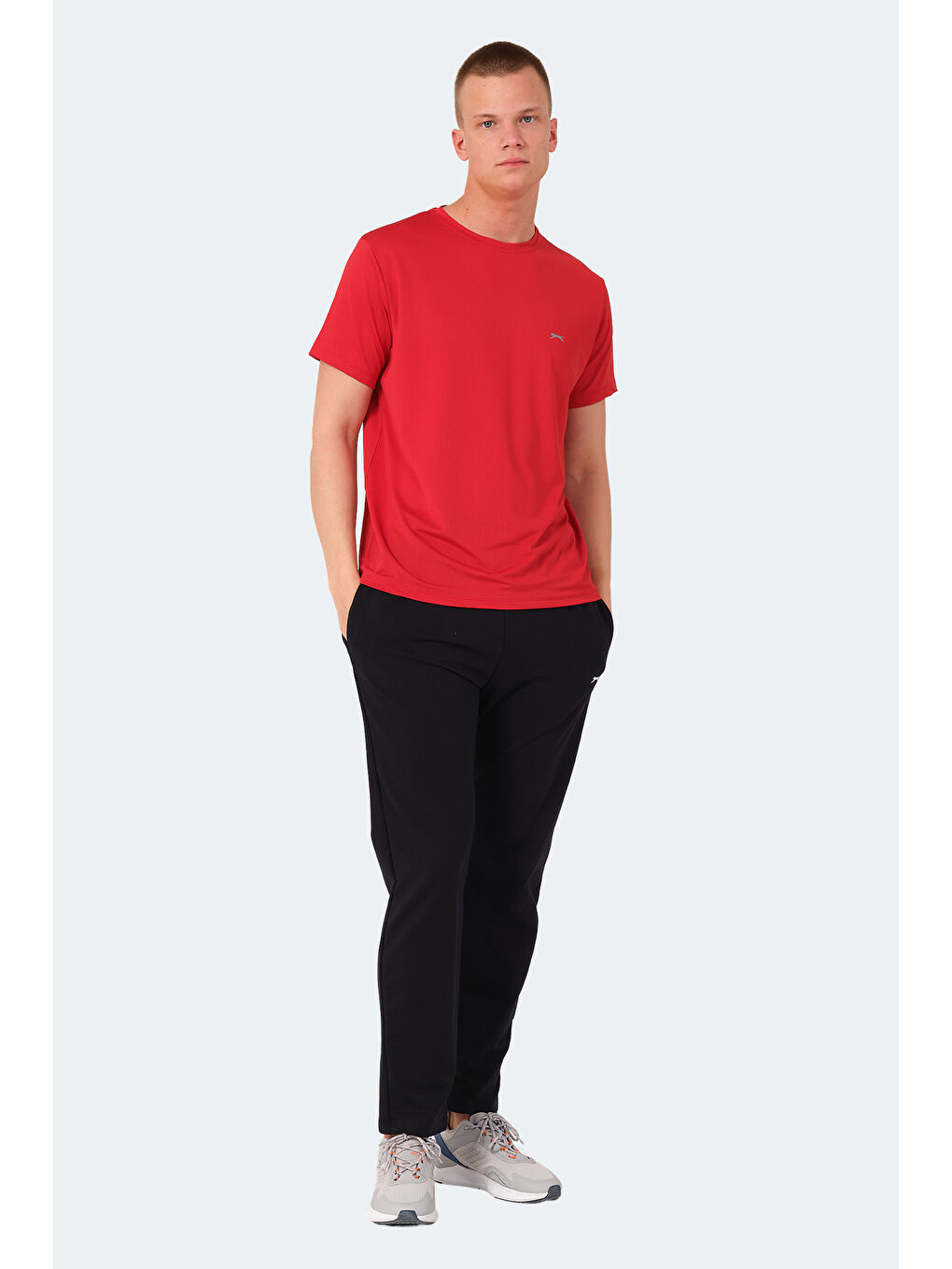 OPERATOR Erkek Tişört Kırmızı-5