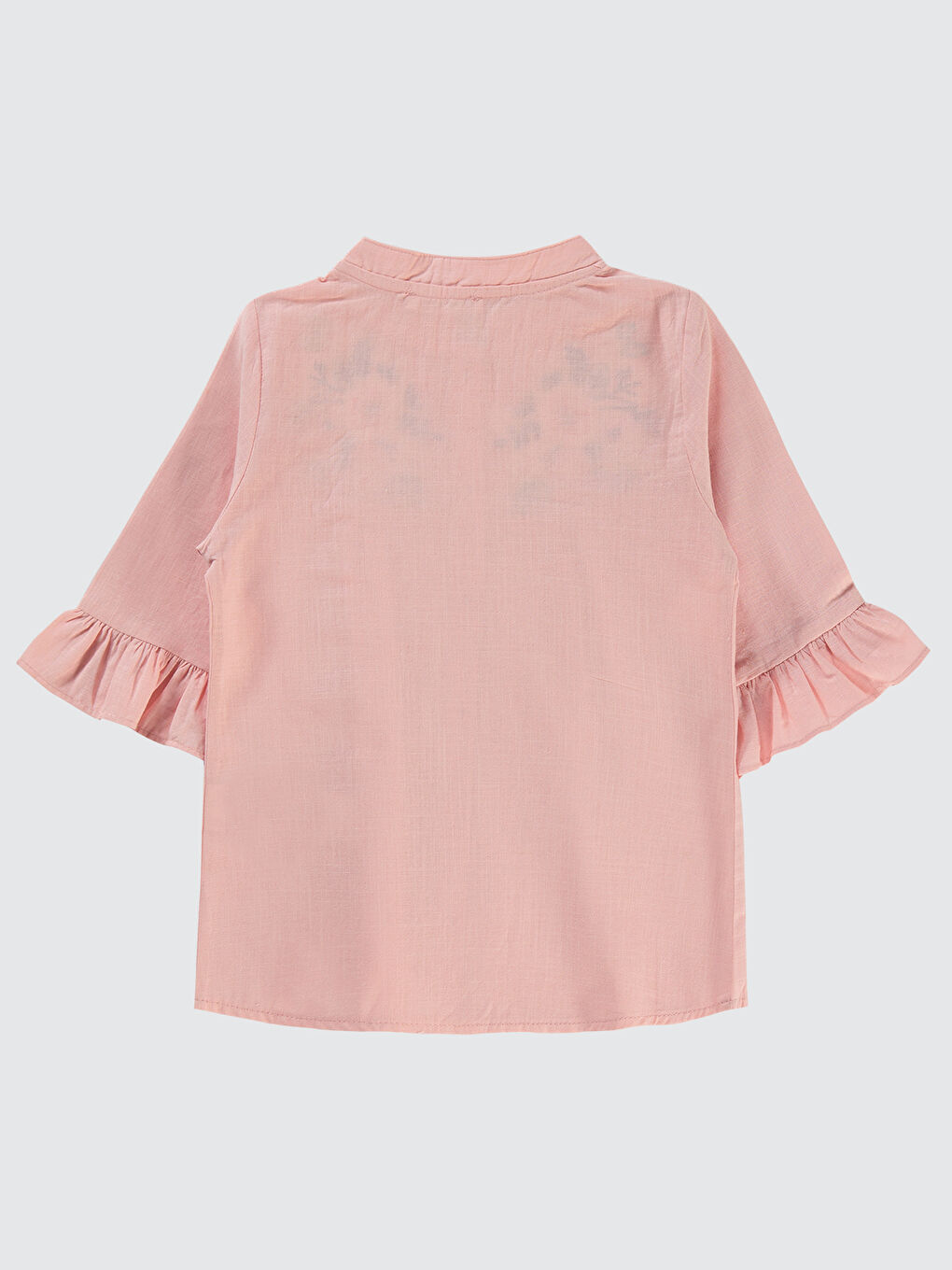 Pembe Girls Kız Çocuk Gömlek 6-9 Yaş Somon-1