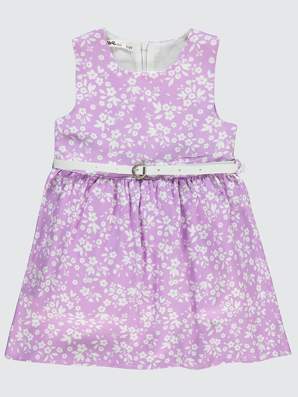 Girls Kız Çocuk Elbise 2-5 Yaş Lila