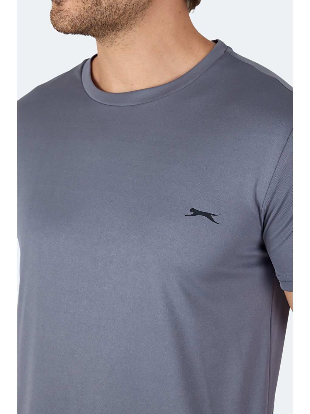 NEKANE Erkek Tişört Koyu Gri-3