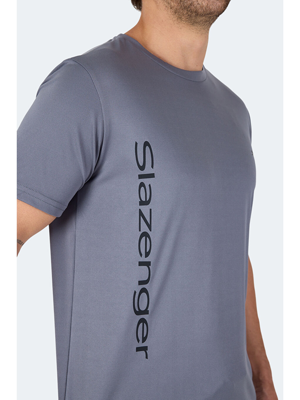 NEKANE Erkek Tişört Koyu Gri-4