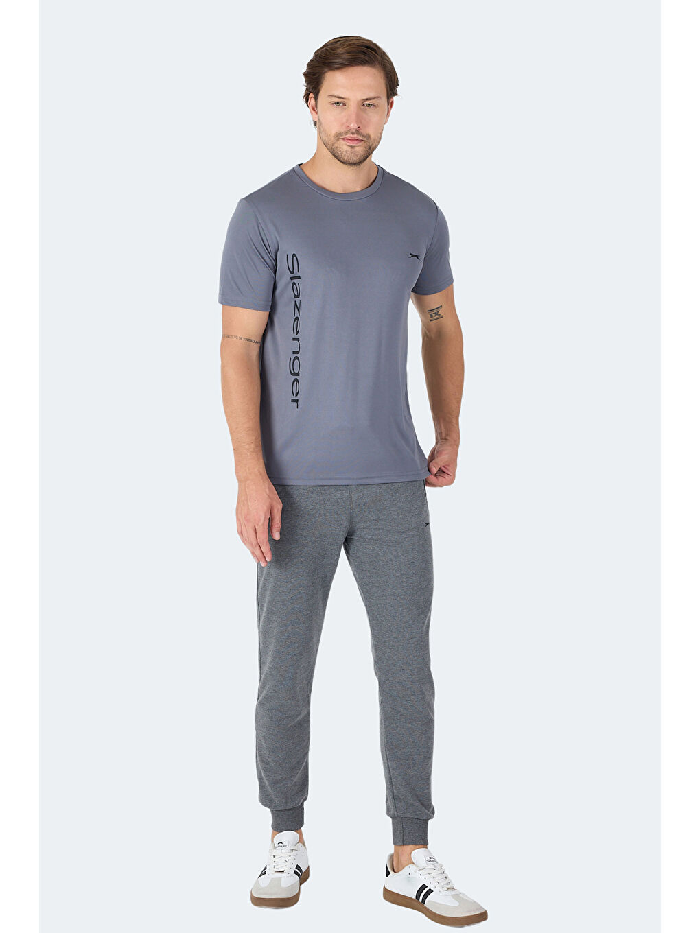 NEKANE Erkek Tişört Koyu Gri-6