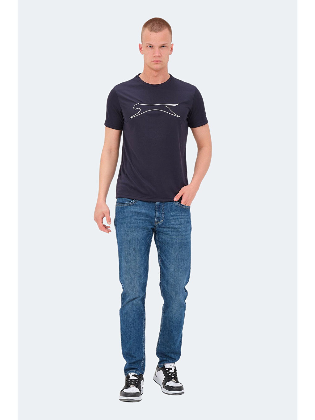 NELLE KTN Erkek Tişört Lacivert-6