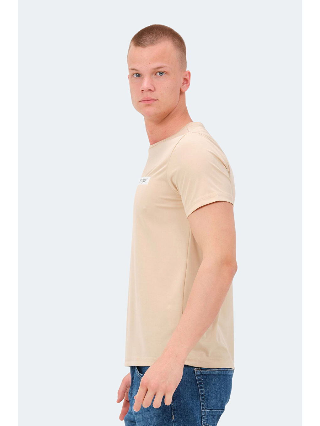 NELS Erkek Tişört Bej-2