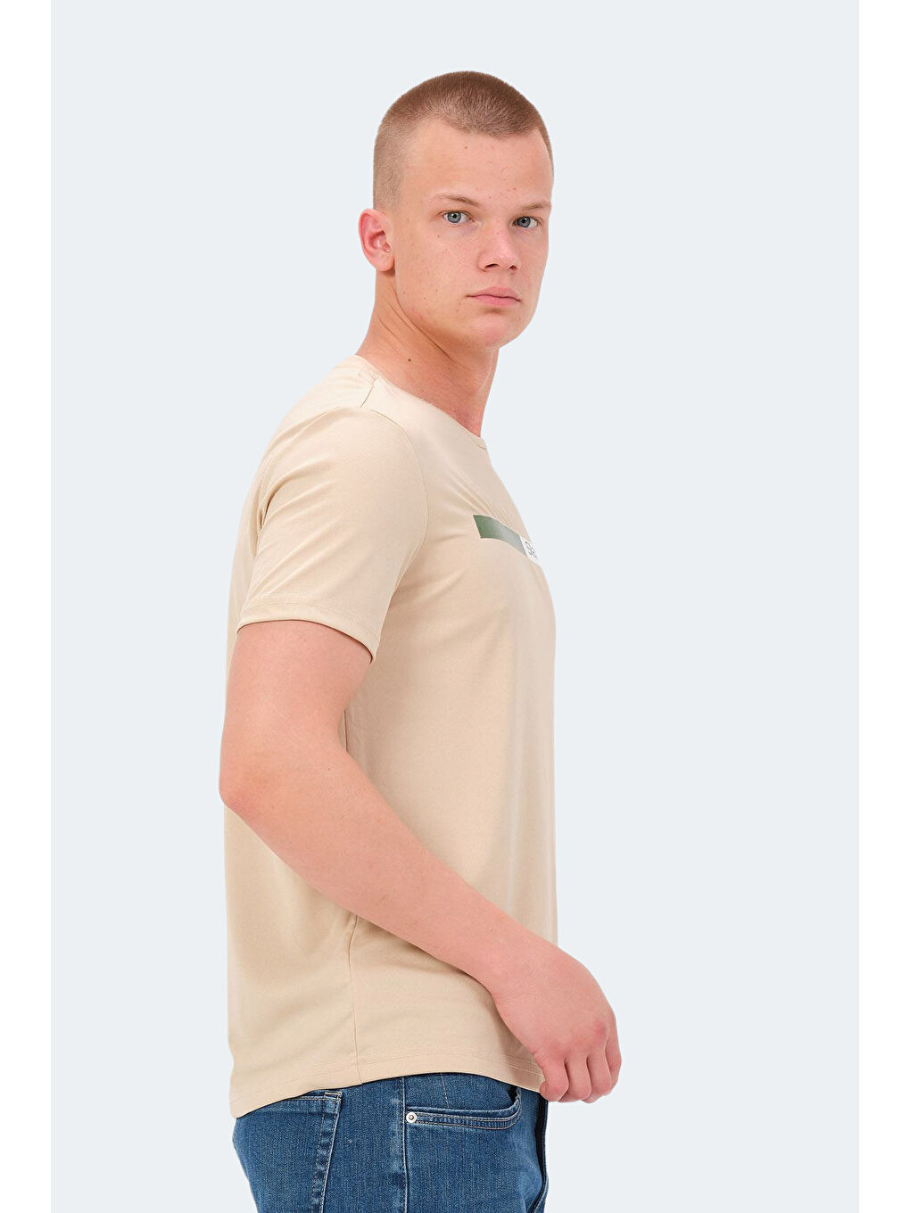 NELS Erkek Tişört Bej-3