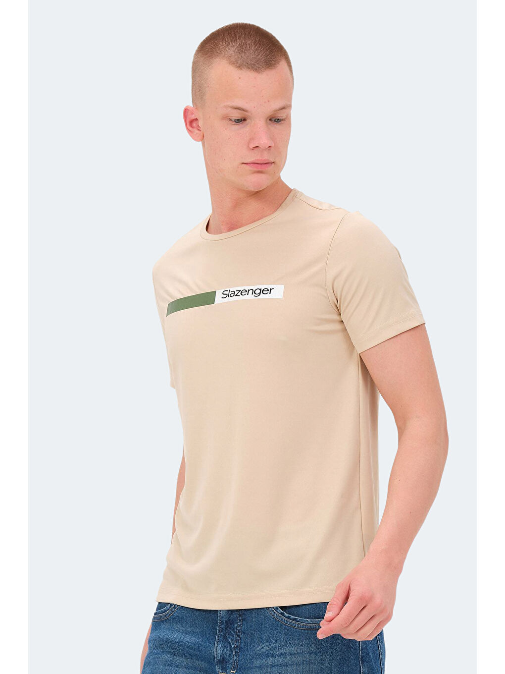 NELS Erkek Tişört Bej-5