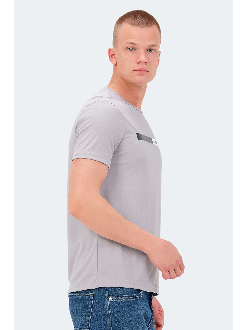 NELS Erkek Tişört Gri-3