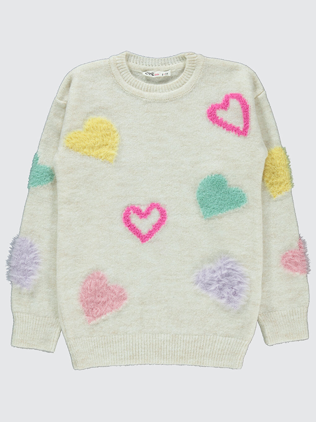 Girls Kız Çocuk Kazak 10-13 Yaş Bej