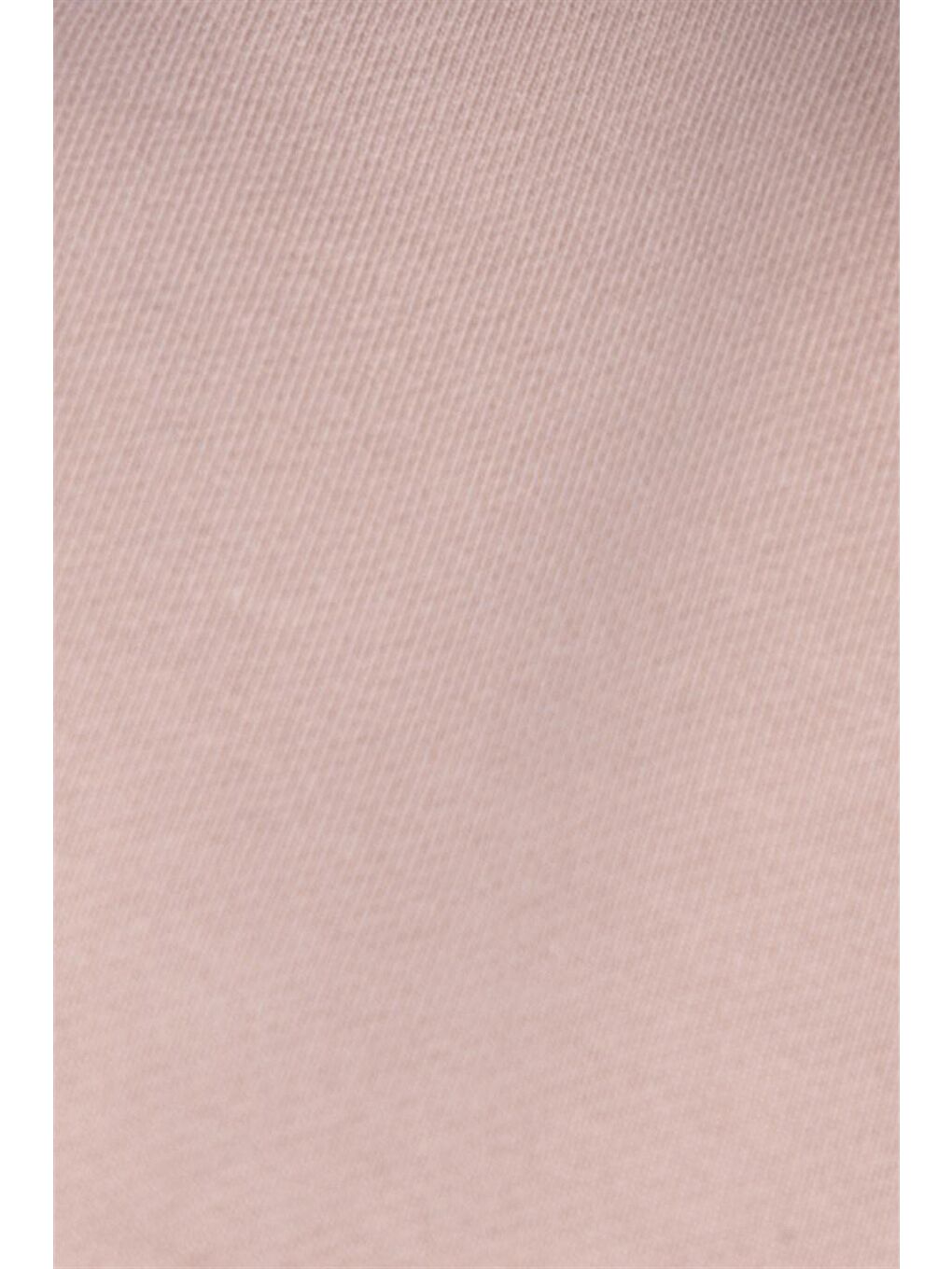 Pamuk Bisiklet Yaka Basıc Unisex Pembe Sweatshirt-4