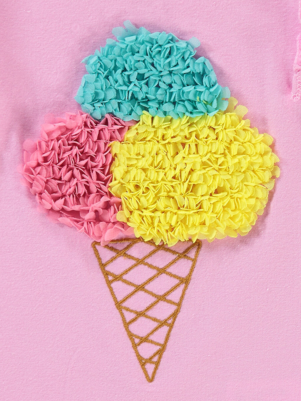 Girls Kız Çocuk Tişört 2-5 Yaş Fondan Pembe-2