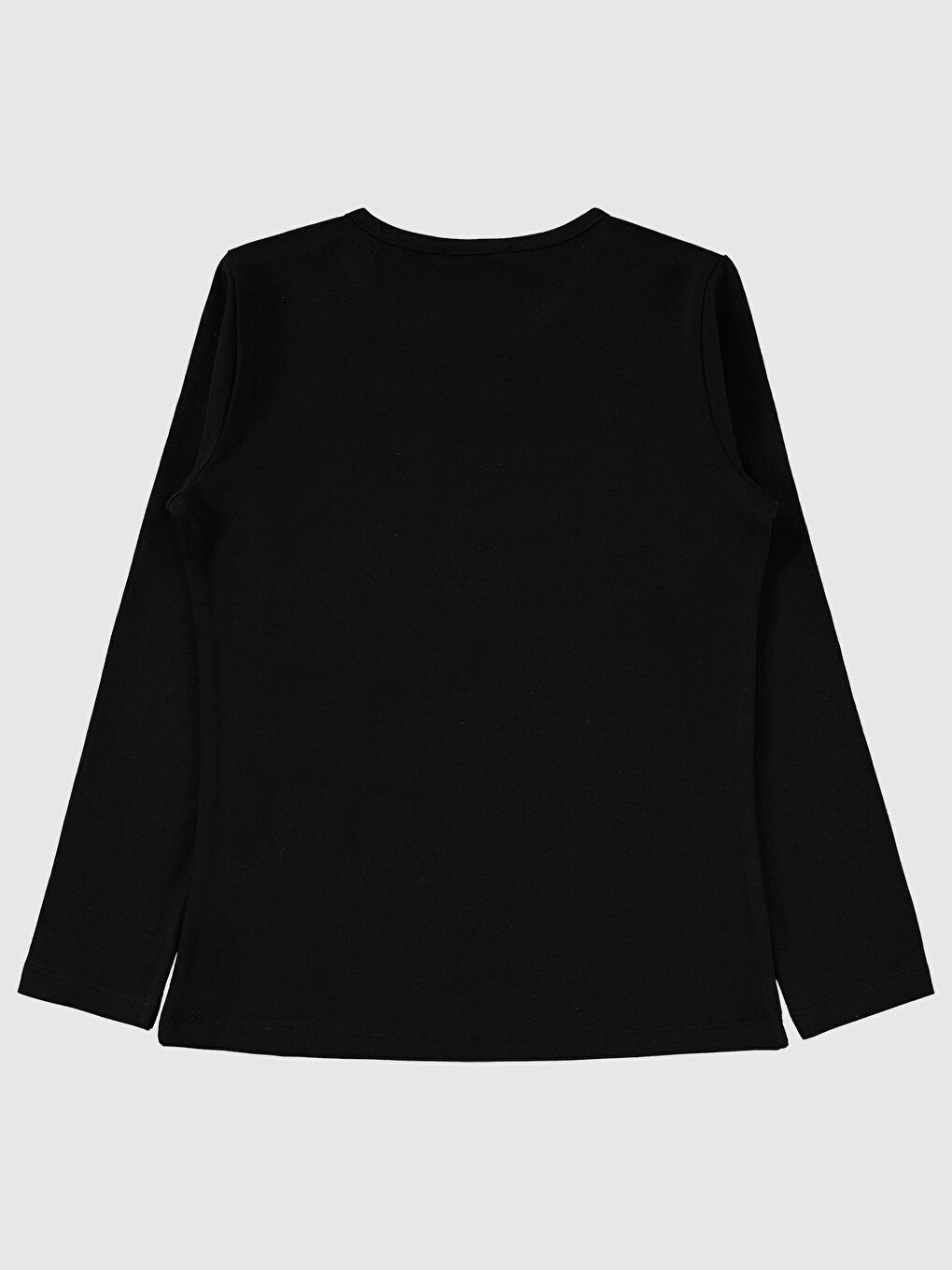 Kız Çocuk Sweatshirt 6-9 Yaş Siyah-1