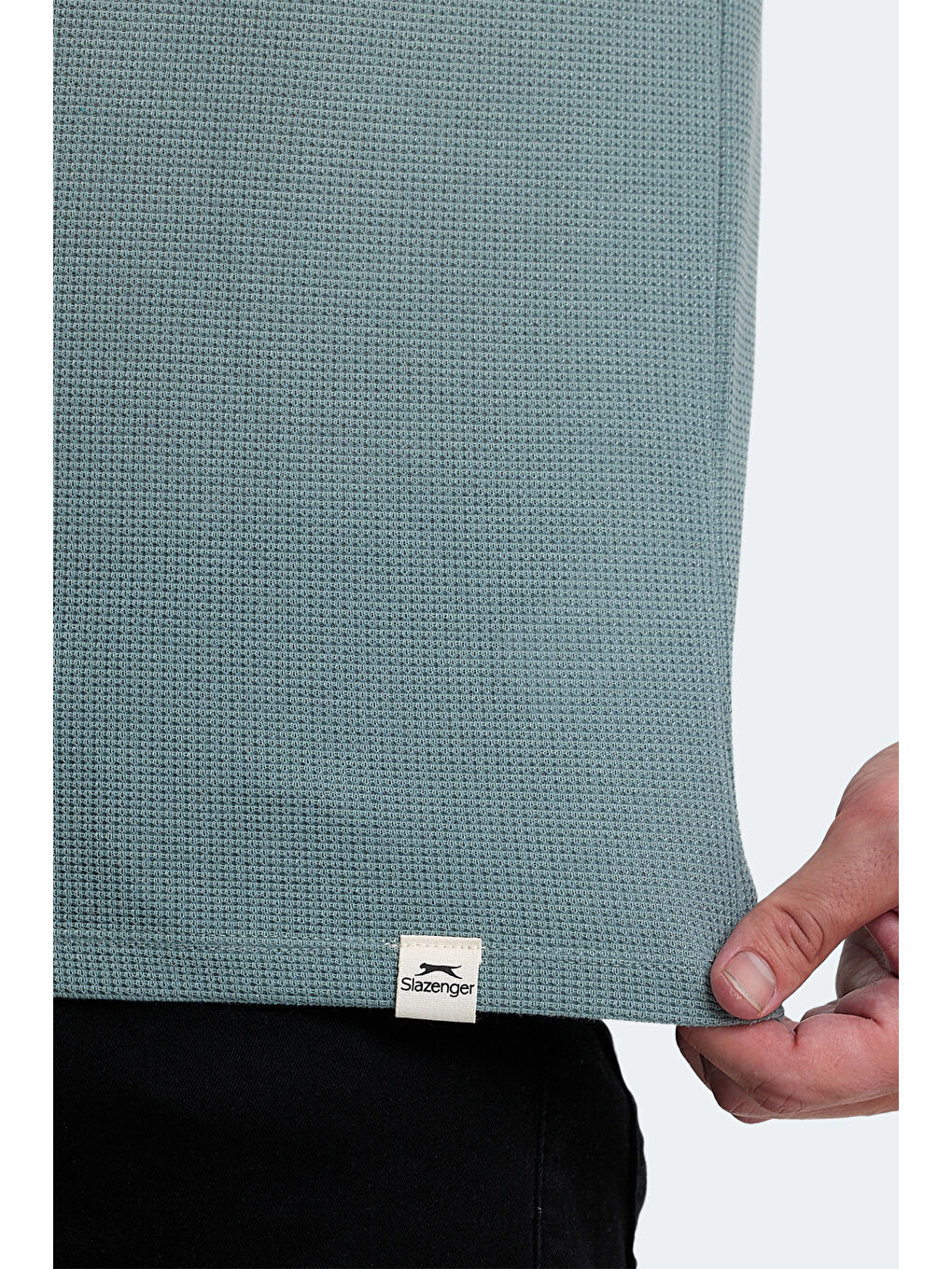 Turkuaz veLveL Erkek Tişört Su Yeşili-4