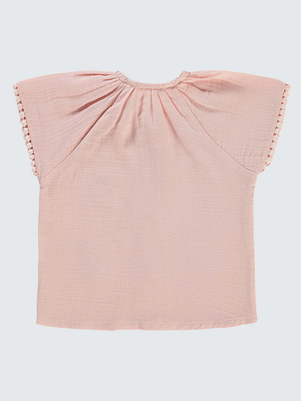 Pembe Baby Kız Bebek Gömlek 6-18 Ay Pudra-1