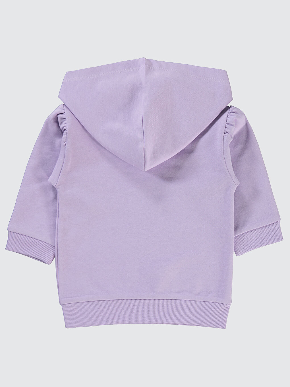 Civil Bebek Kapüşonlu Sweatshirt 6-18 Ay Lila - 1