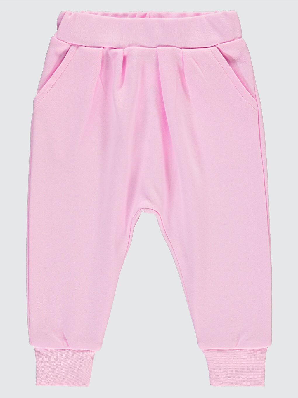 Baby Bebek Patiksiz Tek Alt 6-24 Ay Pembe