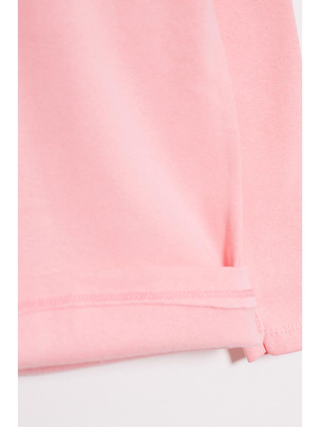 JackandRoy Pudra Pembe Yuvarlak Yaka Uzun Kollu Kız Bebek Sweatshirt - 1