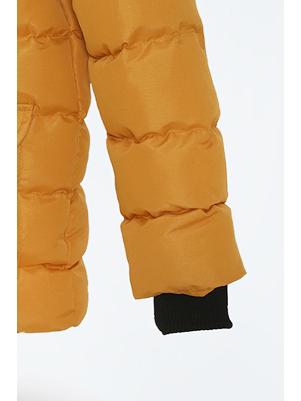 Sarı NAPOLI I Unisex Çocuk Mont Kaban Hardal-6