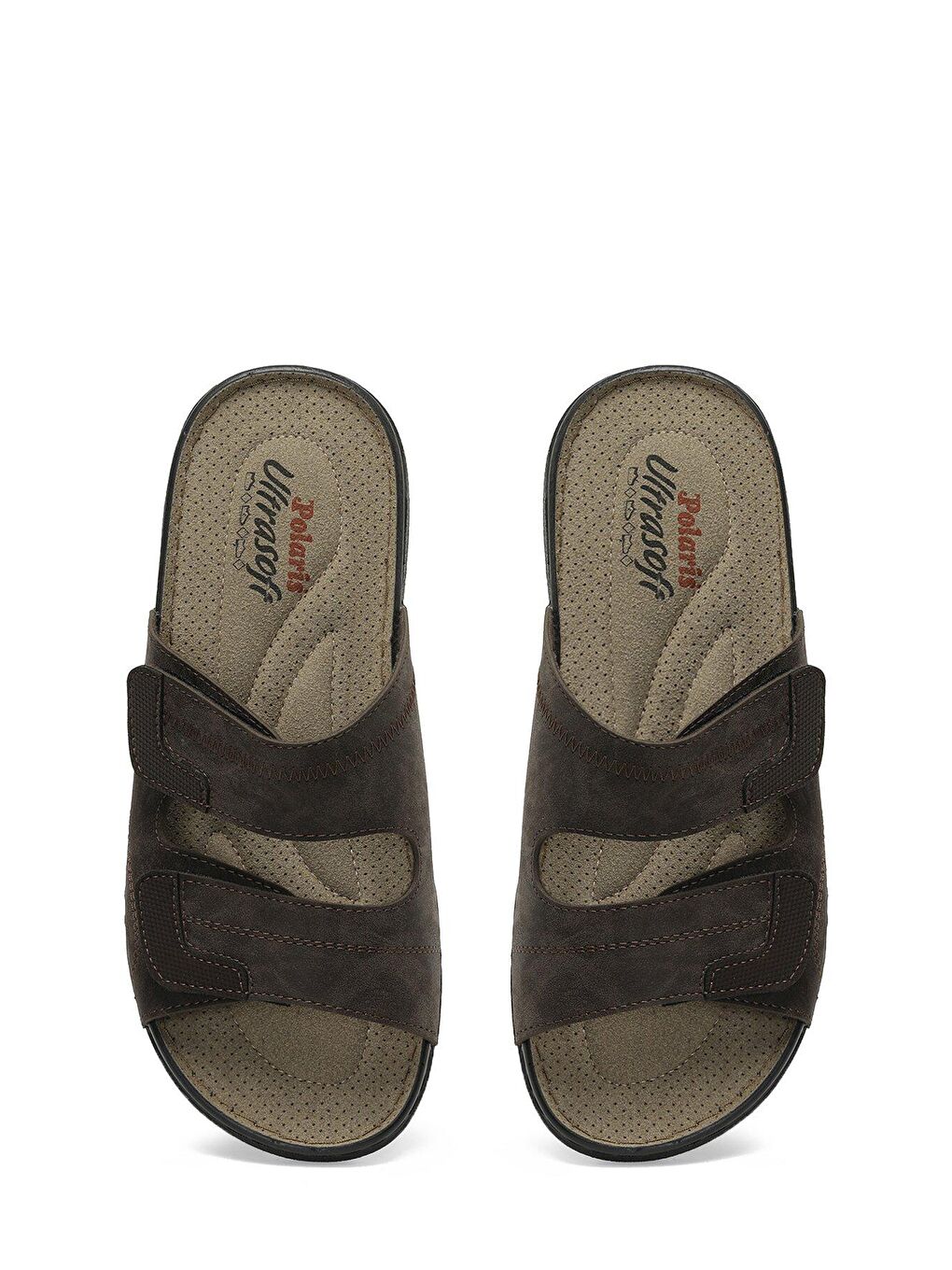 606221.M3PR Kahverengi Erkek Terlik-3