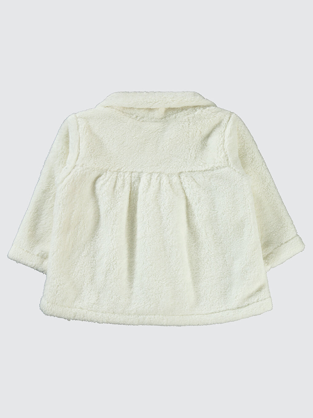 Kız Bebek Hırka 6-18 Ay Ekru-1