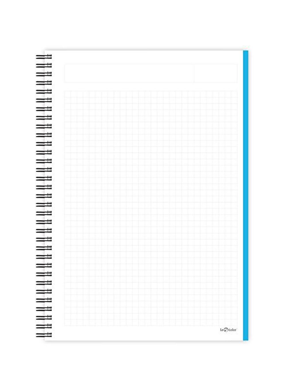 LE COLOR Lacivert A4 Defter Kareli 200 syf Never Energy - 1