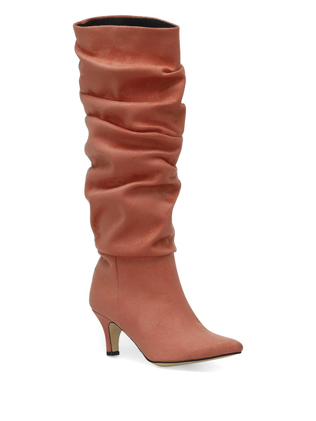 CARRY 2PR Turuncu Kadın Topuklu Çizme-1