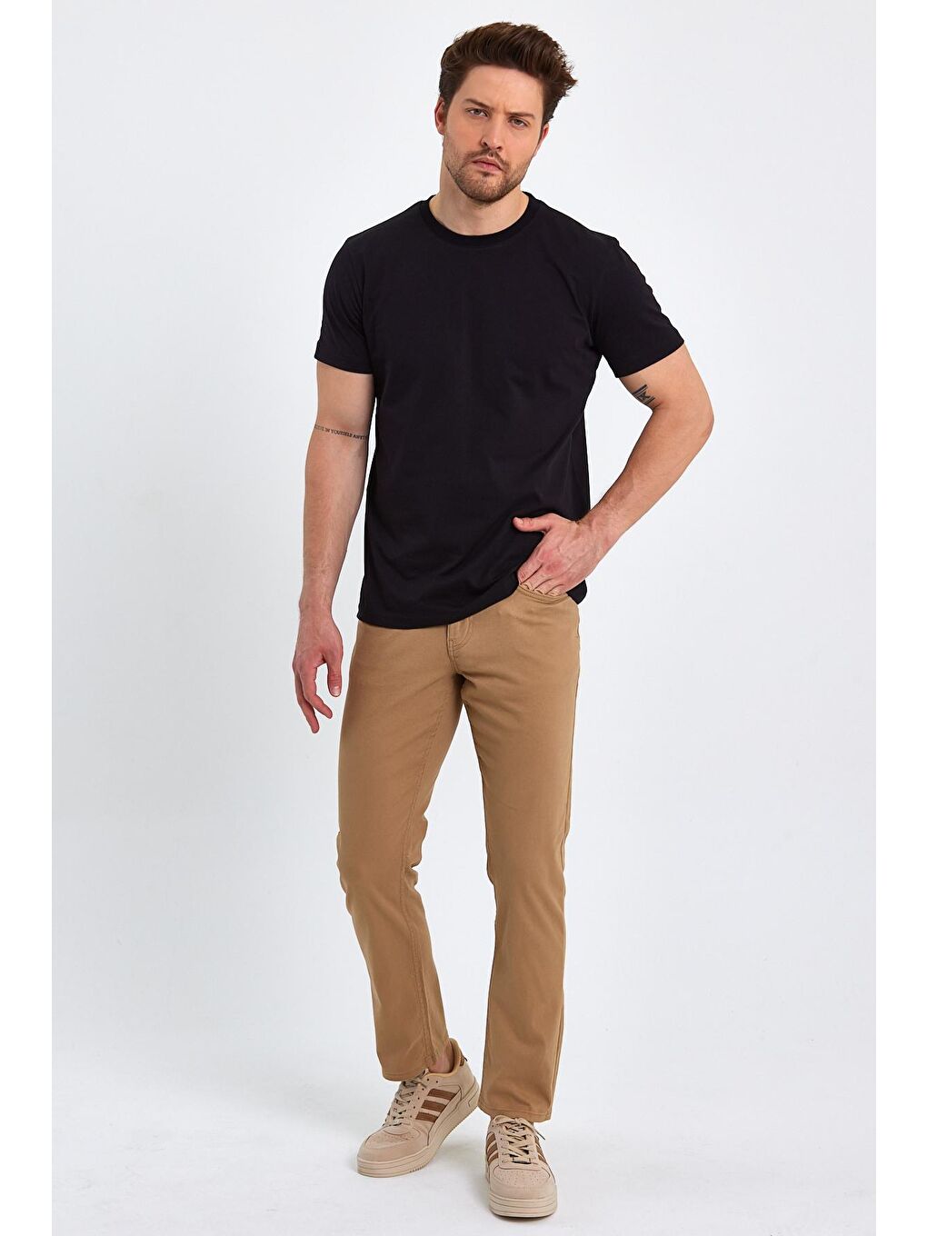 Rodi Bej Erkek Gabardin Pantolon Slimfit Arjen 634 - 1