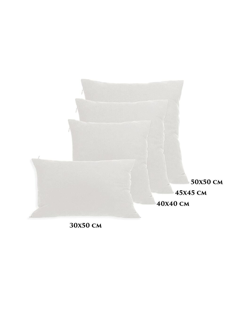 Panoroma Süet Dokulu Düz Punch (Panç) İçin Uygun Açık Gri 45X45 Dekoratif Kırlent Kılıfı-5