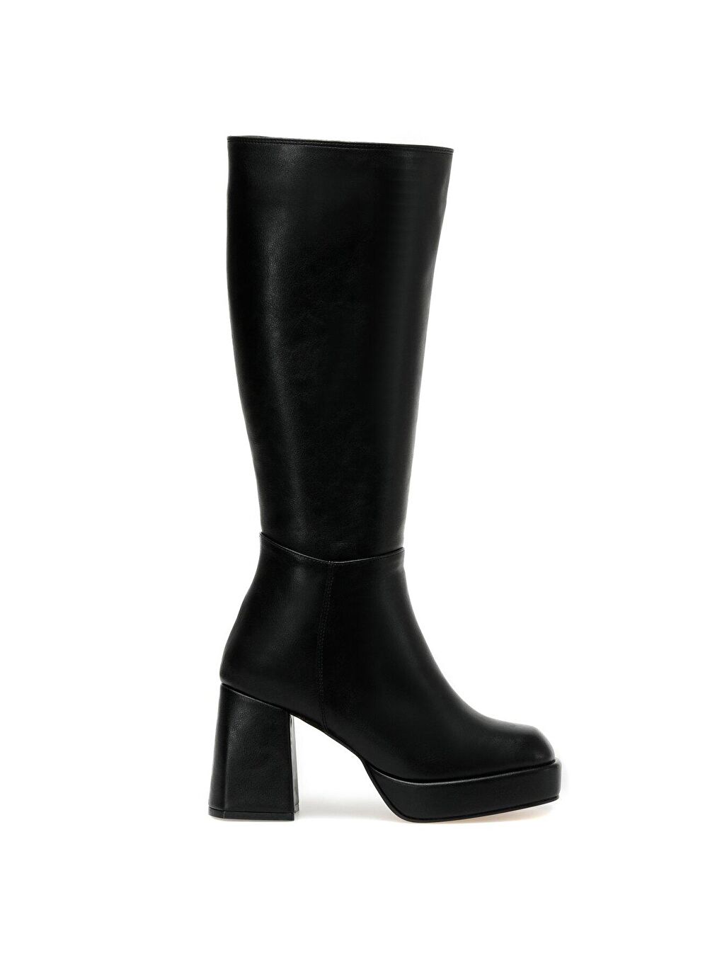 HENRY 2PR Siyah Kadın Topuklu Çizme