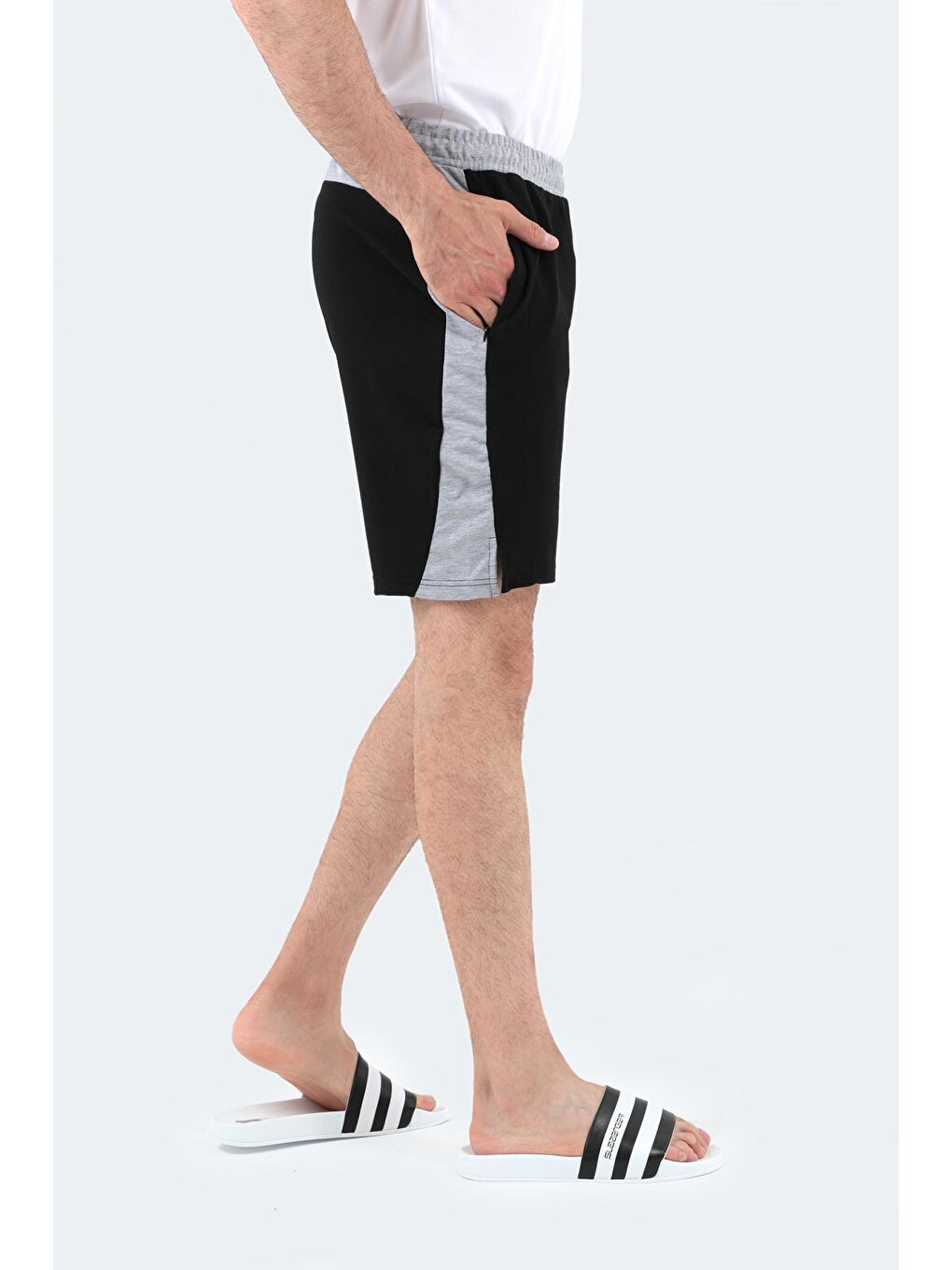 RICKEY Erkek Şort Siyah-2