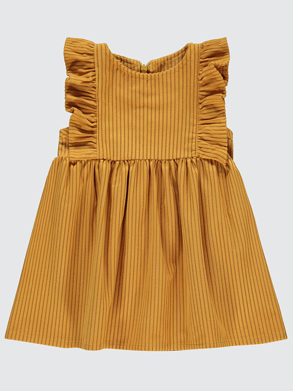 Kız Bebek Elbise 6-18 Ay Sarı