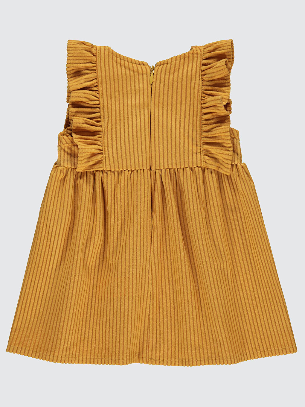 Kız Bebek Elbise 6-18 Ay Sarı-1