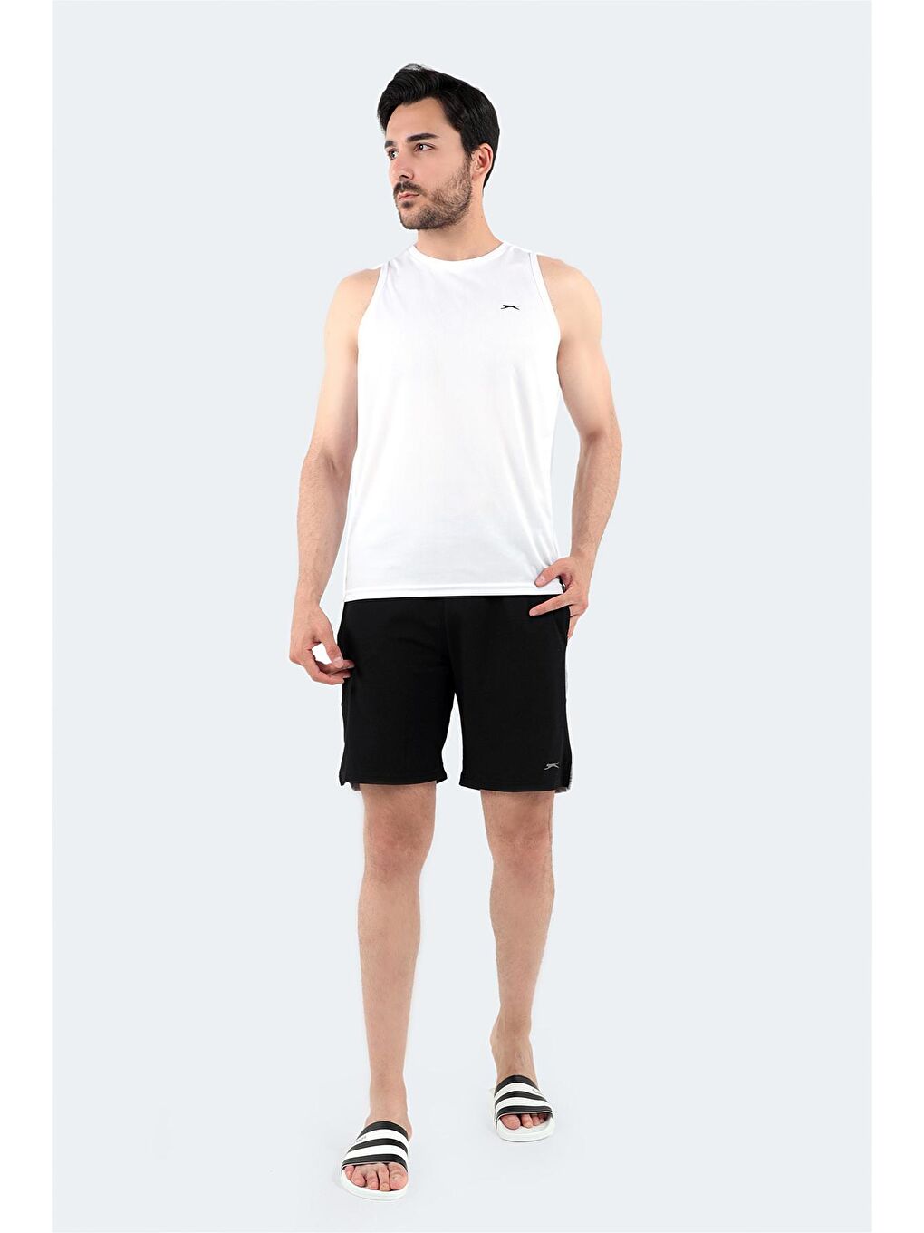 RICKEY Erkek Şort Siyah-4