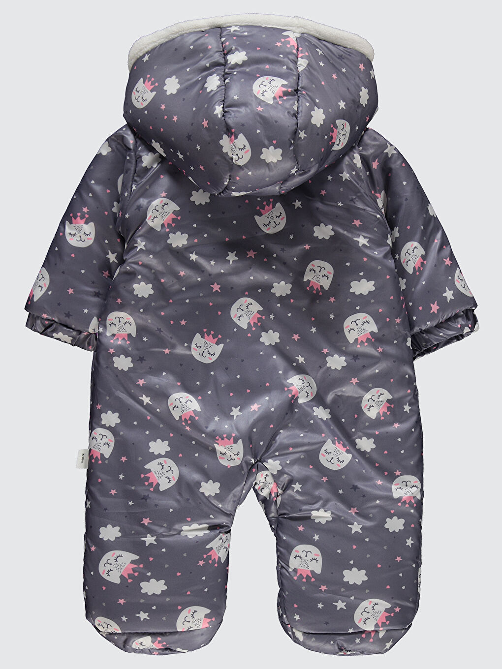 Civil Baby Kız Bebek Patikli Astronot 6-18 Ay Gri - 2