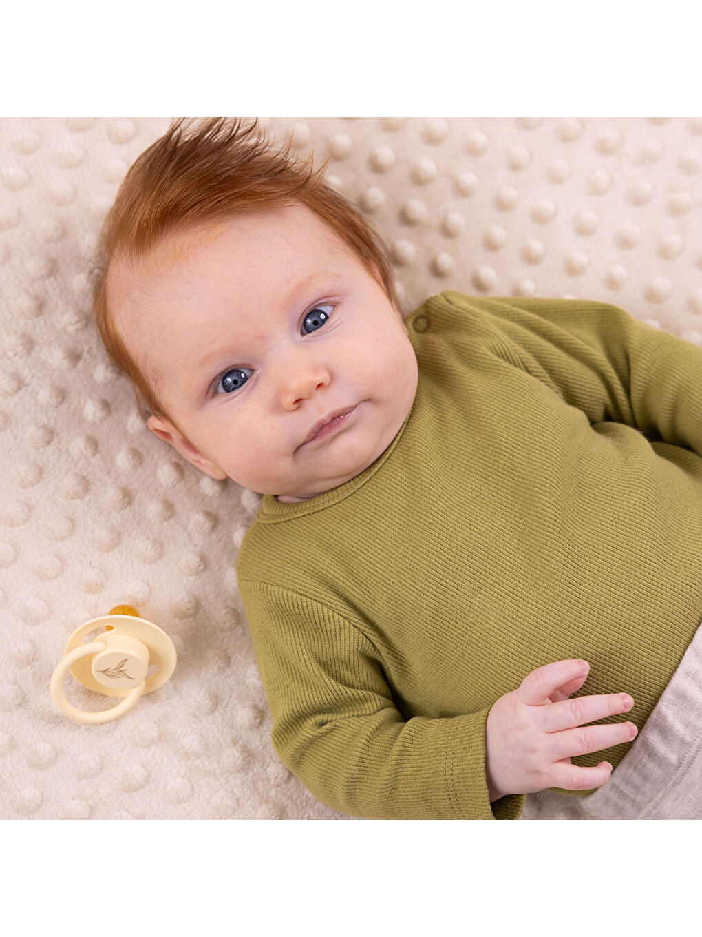 Pure Yuvarlak Uçlu Kauçuk Emzik No:2 - KREM-4