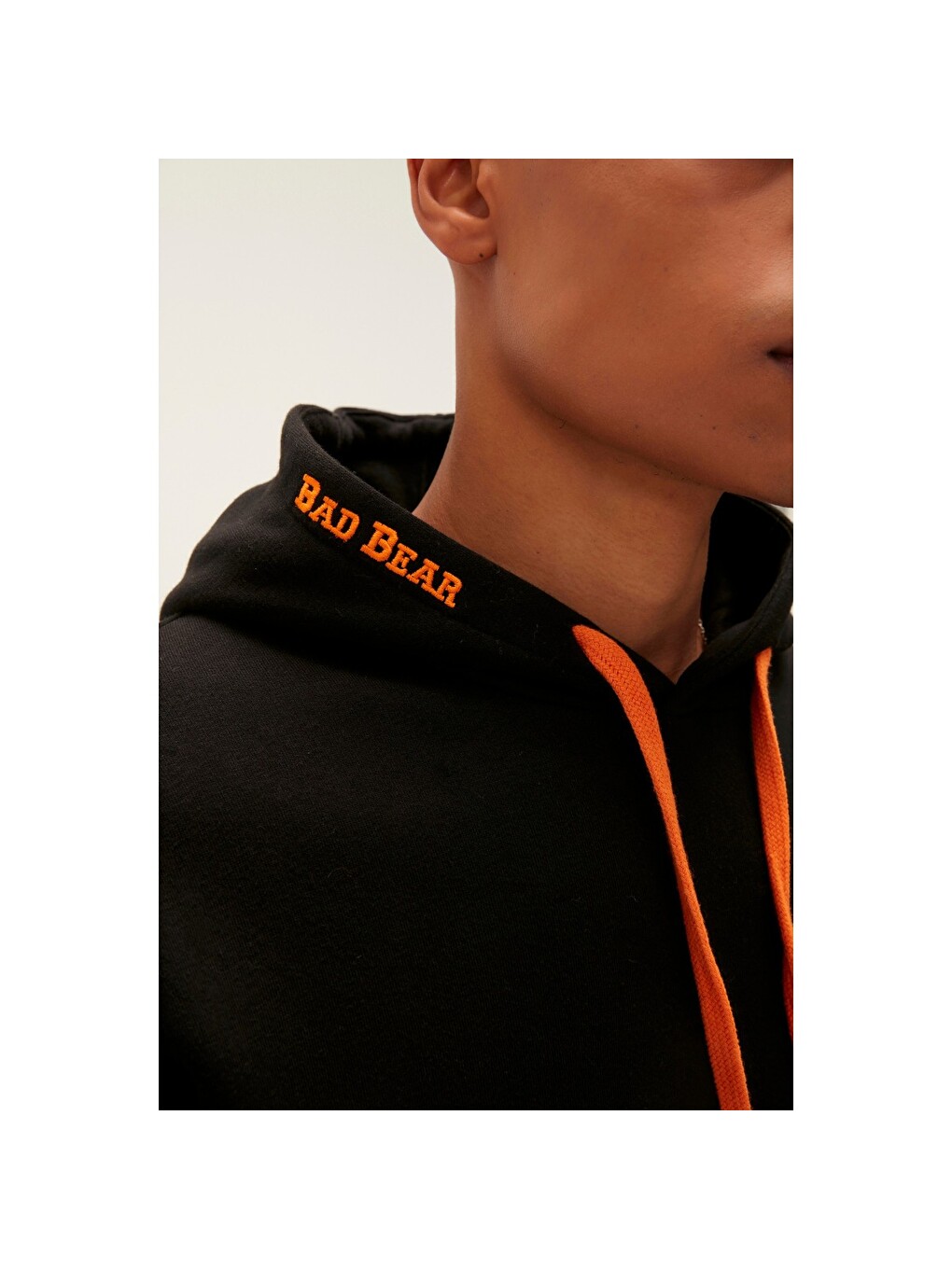 Blaze Erkek Siyah Uzun Kol Sweatshirt Hoodie-3