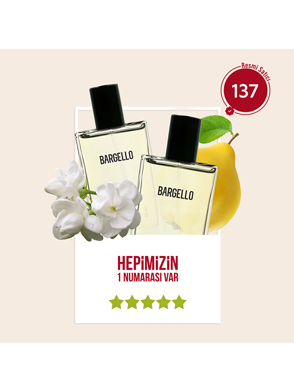137 Kadın 50ml Parfüm Edp Floral-1