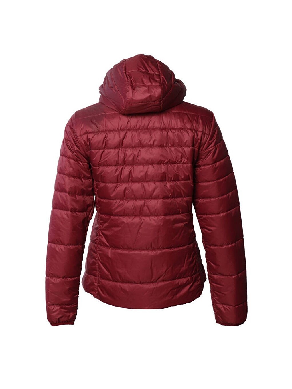 Shyvana Kadın Bordo Kapüşonlu Şişme Mont-2