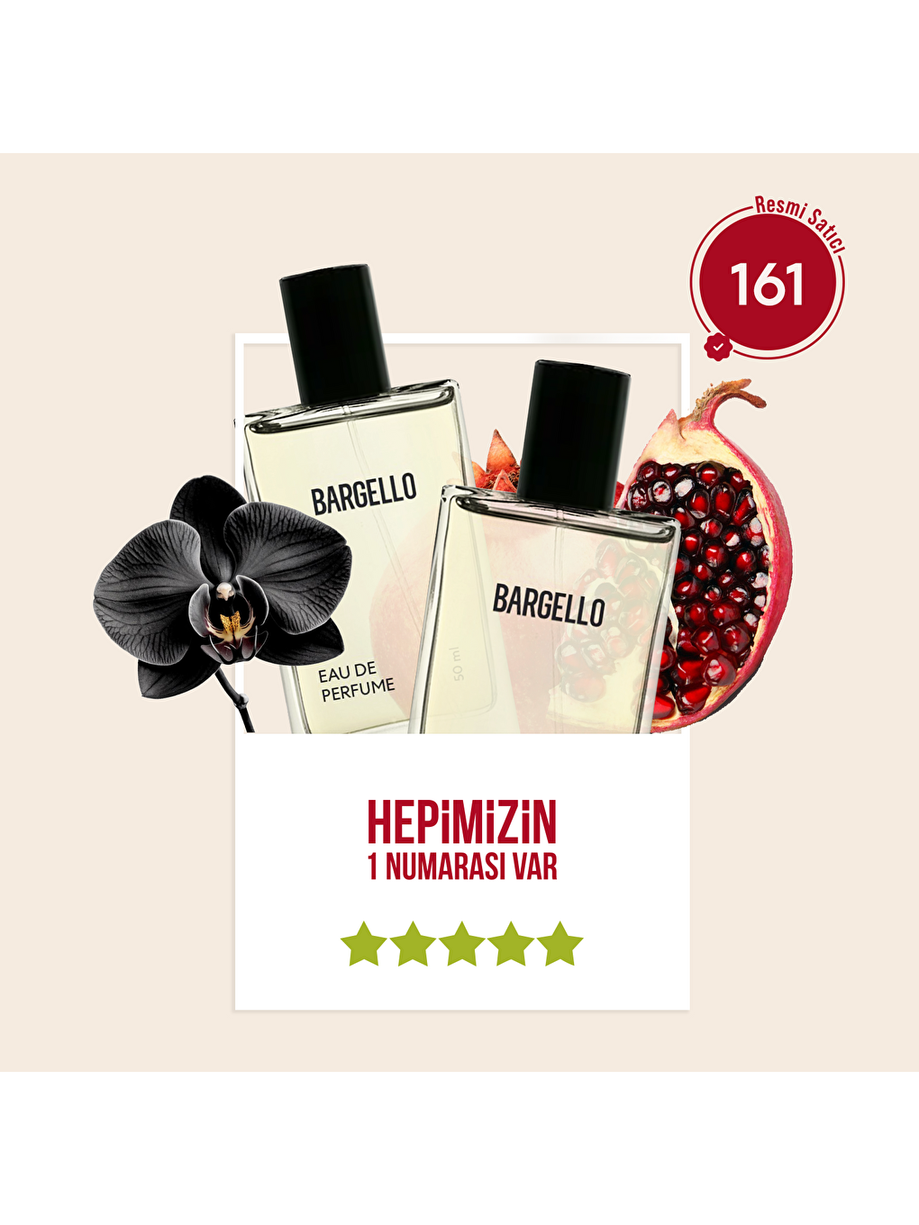 Kadın Parfüm Oriental - 50ml Edp No:161-1