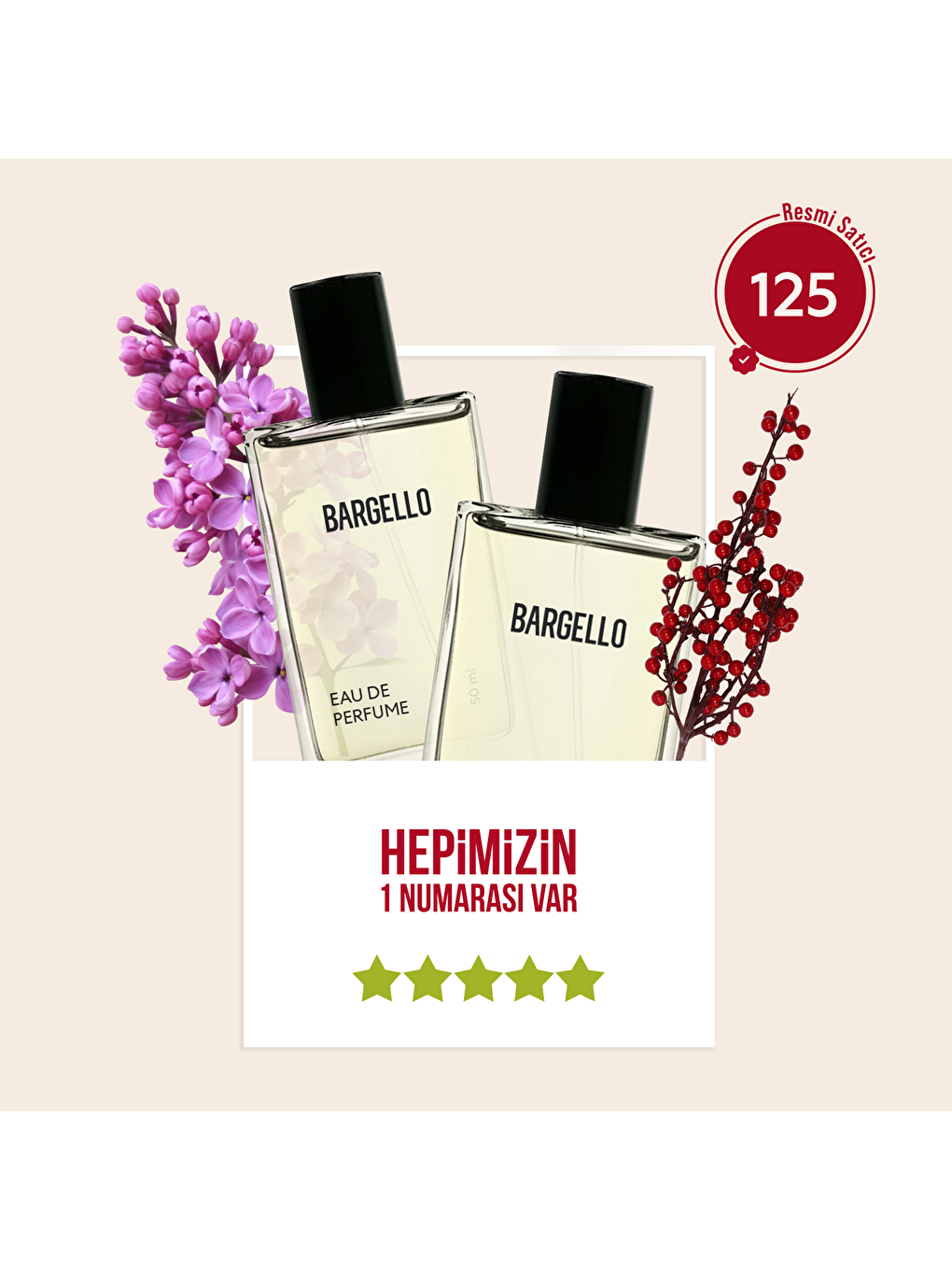 Kadın Parfüm Oriental - 50ml Edp No:125-1