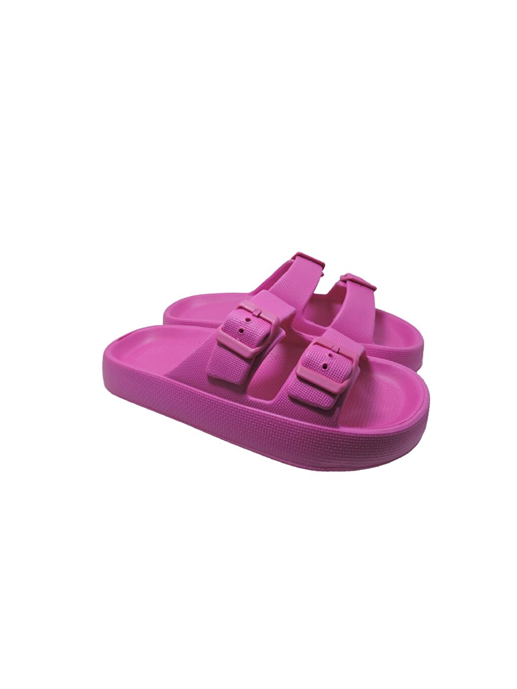 Kadın Pembe Ayarlanabilir Kemerli Terlik TEKLI-1