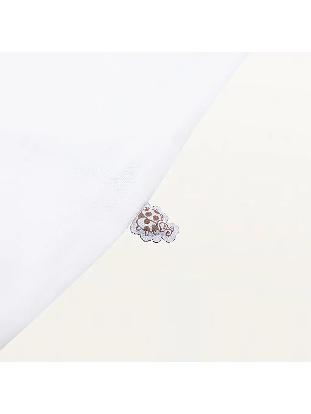 Pingu Bebek Tulumu %100 Organik Pamuk Penye Baskılı Beyaz-3