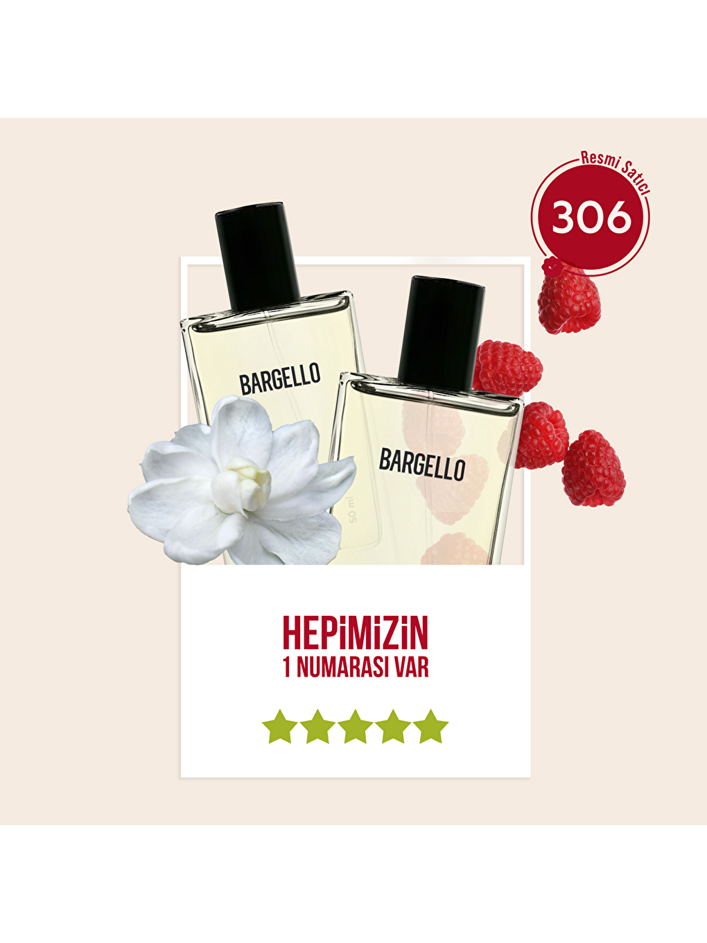 Kadın Parfüm Çiçeksi - 50ml Edp No:306-1