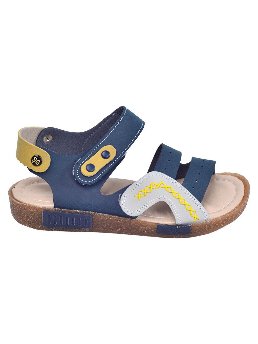 Lacivert Erkek Çocuk Sandalet Şb 2498-07-1