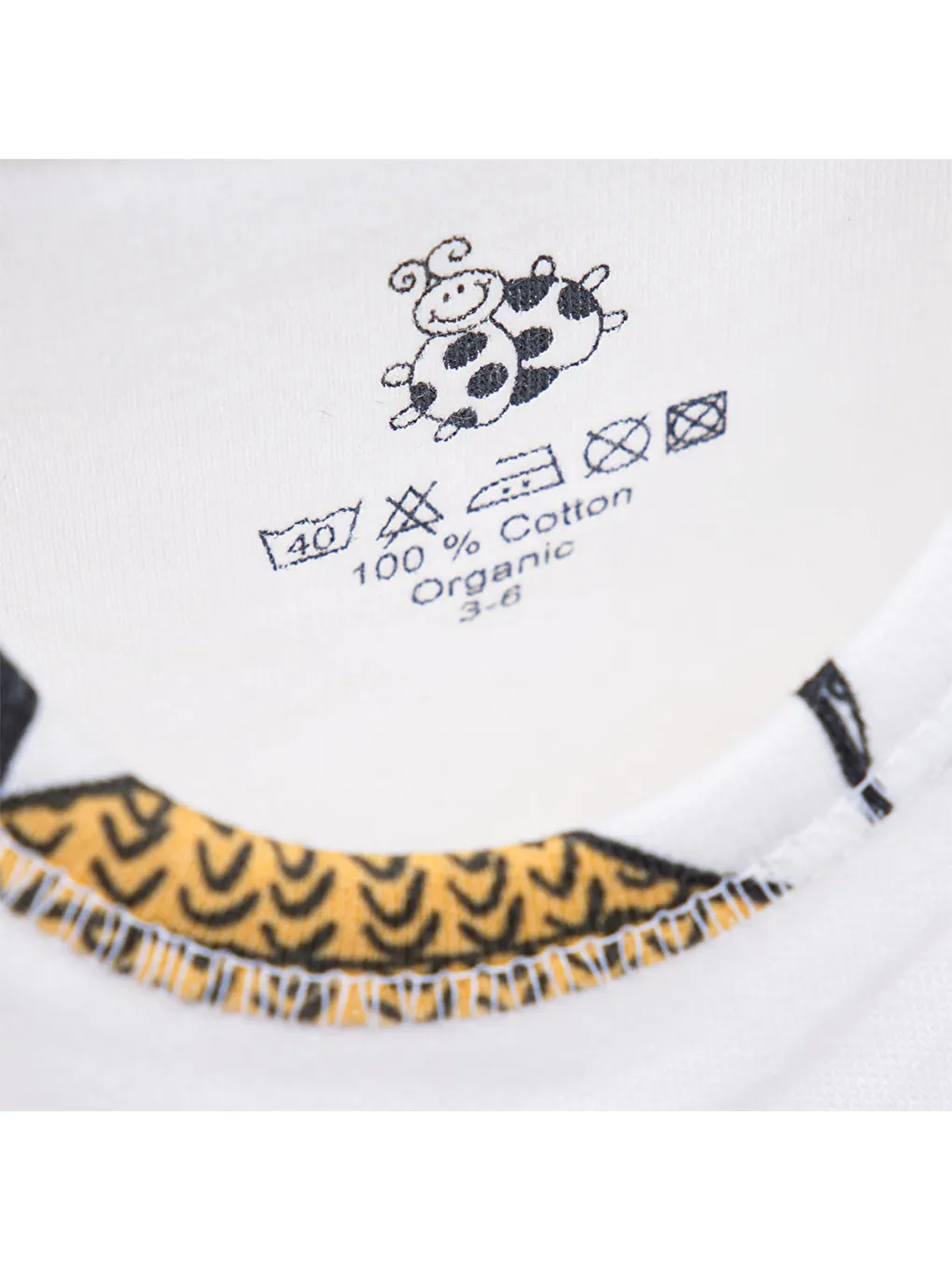 Pingu 2'li Bebek Zıbın Uzun Kollu %100 Organik Pamuk Penye Baskılı Beyaz-Antrasit-5