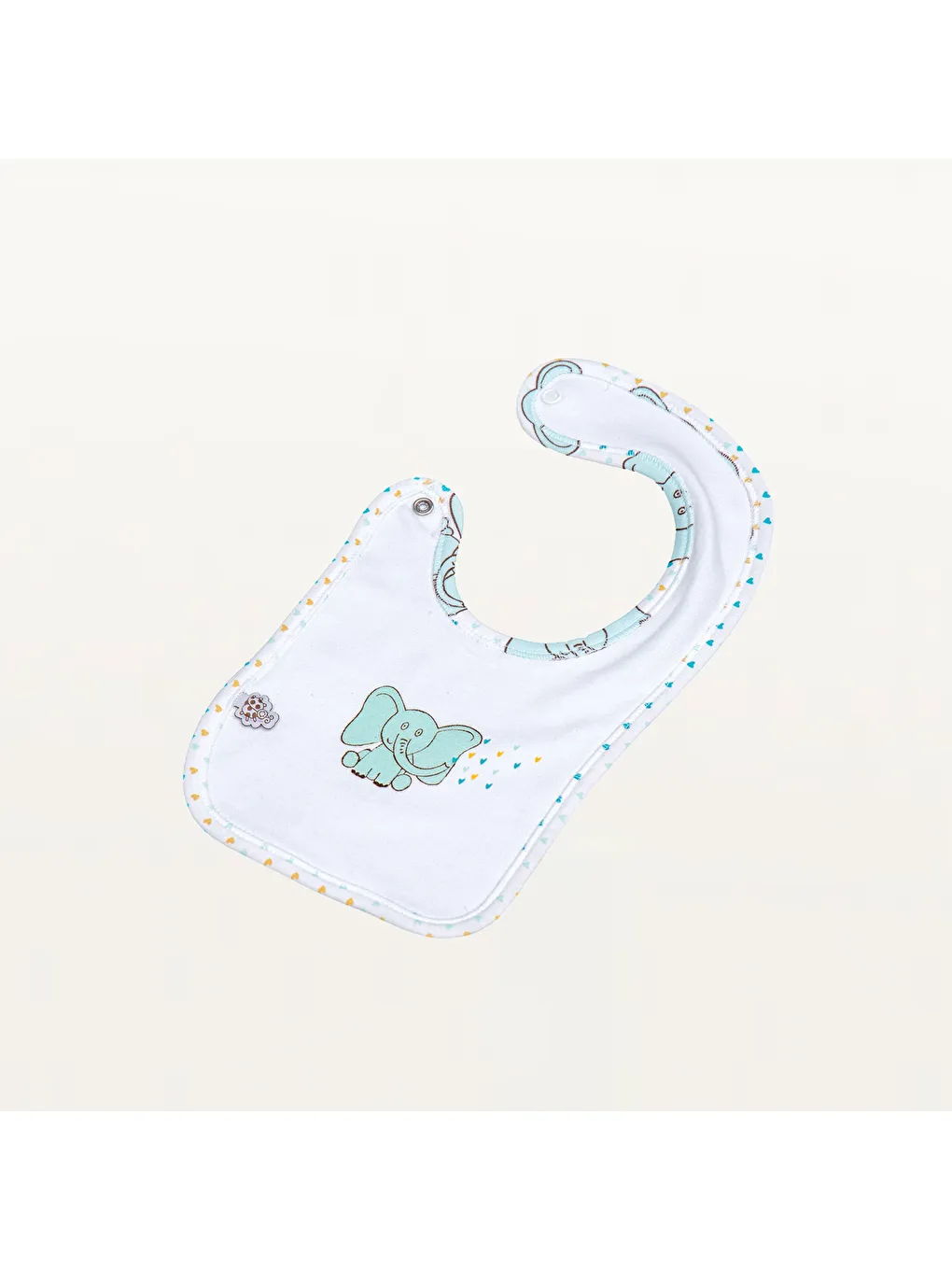 Borneo 5'li Hastane Çıkışı Zıbın Seti %100 Organik Pamuk Yeni Doğan  0-3 Ay Beyaz-3