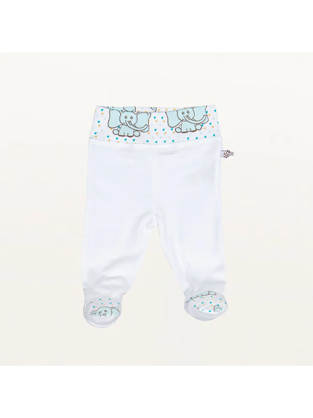 Borneo 5'li Hastane Çıkışı Zıbın Seti %100 Organik Pamuk Yeni Doğan  0-3 Ay Beyaz-4