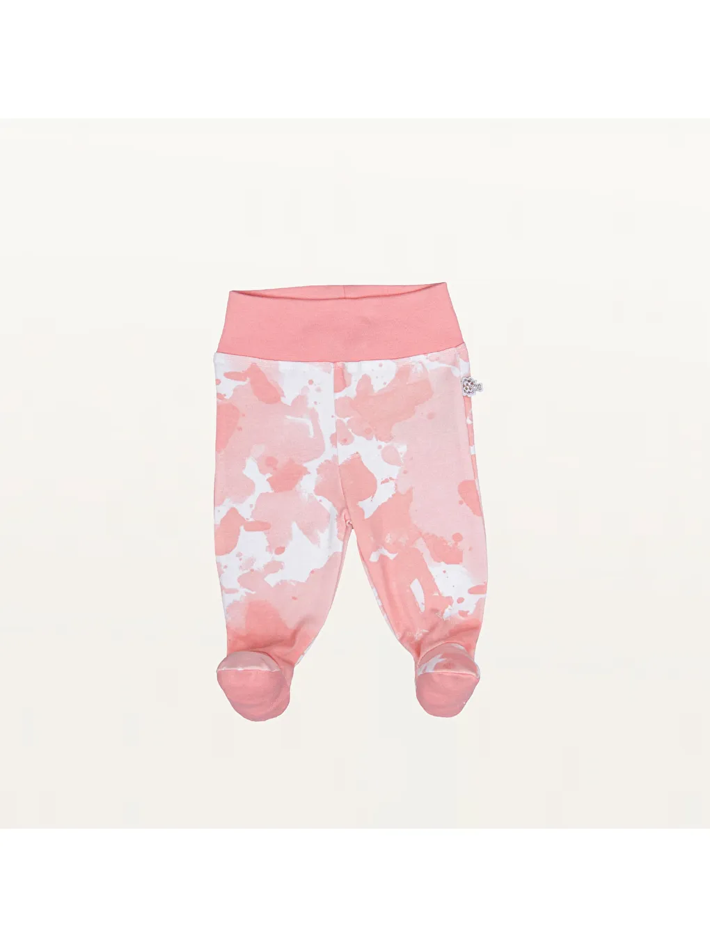 Pembe Rosa Kız Bebek 5'li Hastane Çıkışı Zıbın Seti %100 Organik Pamuk Yeni Doğan Somon 0-3 Ay-2