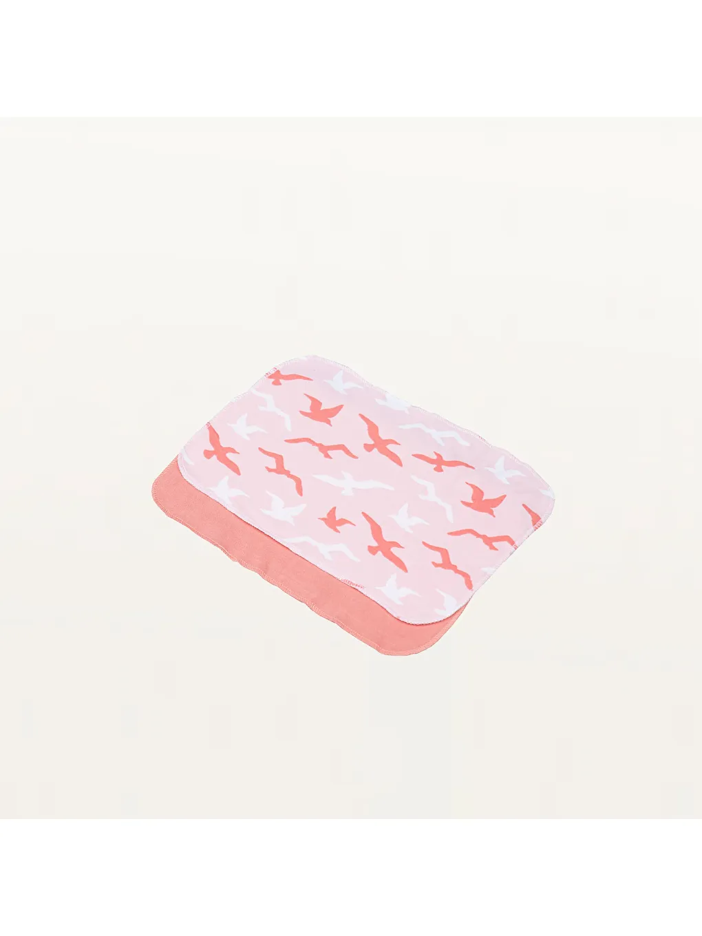 Pembe Turna Kız Bebek 5'li Hastane Çıkışı Zıbın Seti %100 Organik Pamuk Yeni Doğan Somon 0-3 Ay-5