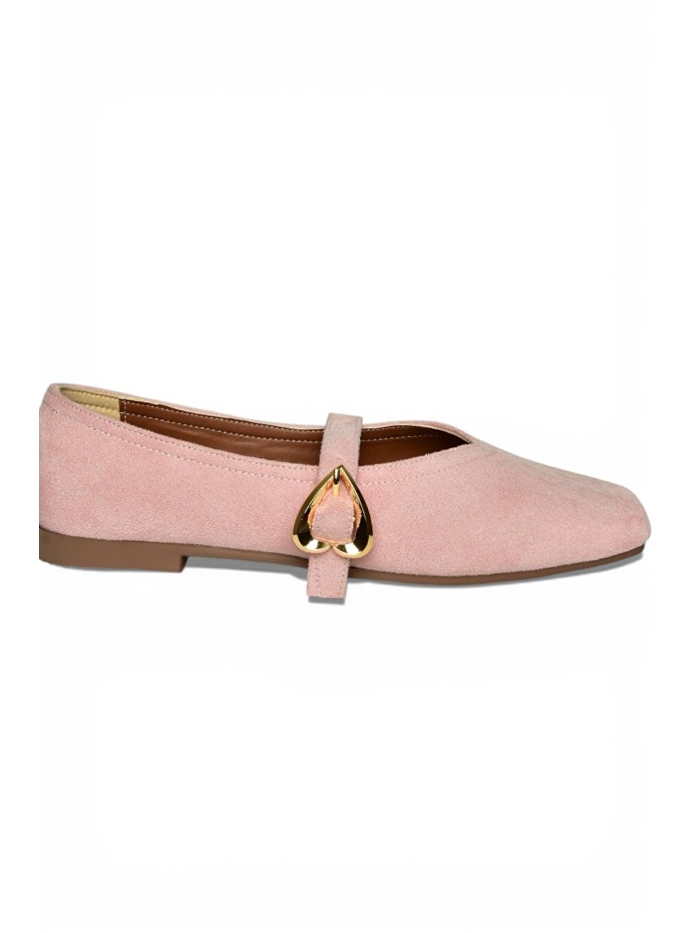 Pembe Pudra Kadın Babet Y726632602-1